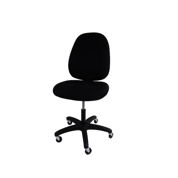 Production Chair Desk Fabric Seat High Back 300 lb. Seat Capacity